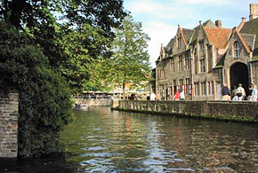 Visit Bruges, the 'Venice of the North', as you cruise on the barge La Nouvelle Etoile 